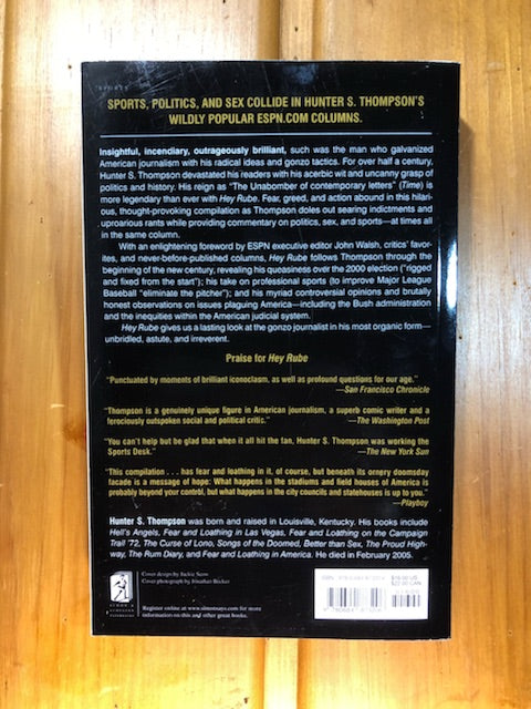 Hey Rube: Blood Sport, The Bush Doctrine, and the Downward Spiral of Dumbness