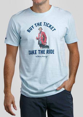 Bill Murray "Buy The Ticket, Take the Ride" Hunter S. Thompson T-shirt